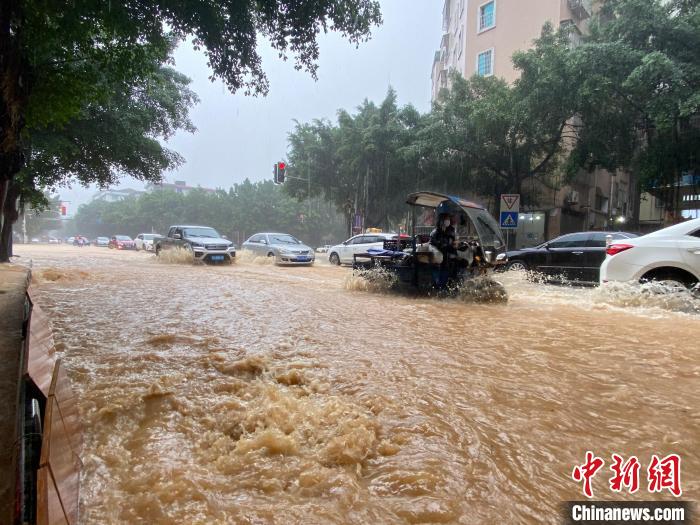 暴雨袭福建宁德 多处受淹（图）(图1)