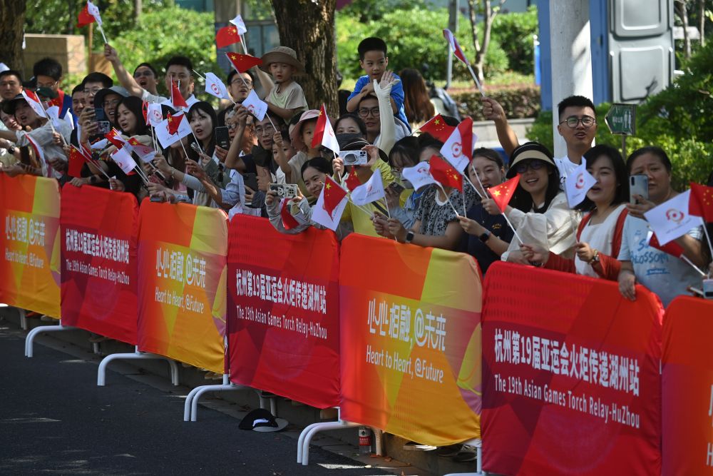 杭州亚运会丨跟着亚运“薪火”看见美丽湖州(图2)