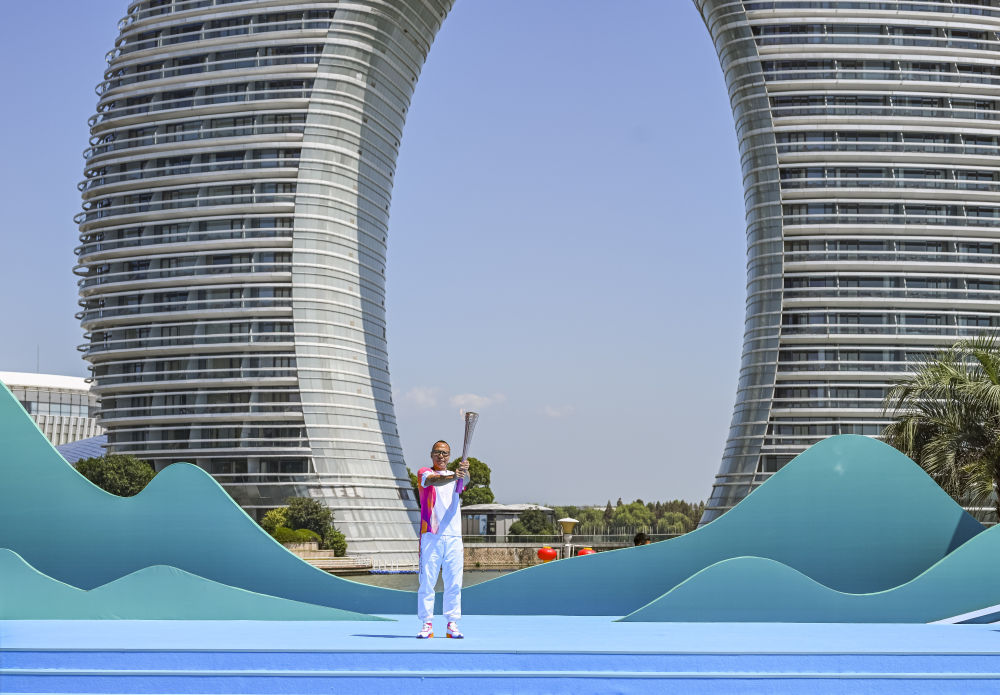 杭州亚运会丨赛场“智能” 班车“自动”――探访湖州市亚运场馆(图1) 杭州亚运会丨赛场“智能” 班车“自动”――探访湖州市亚运场馆(图1)