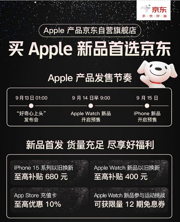 iPhone 15 系列全球正式发布 开通京东 A + 会员提前锁定新品优先必购权(图1)