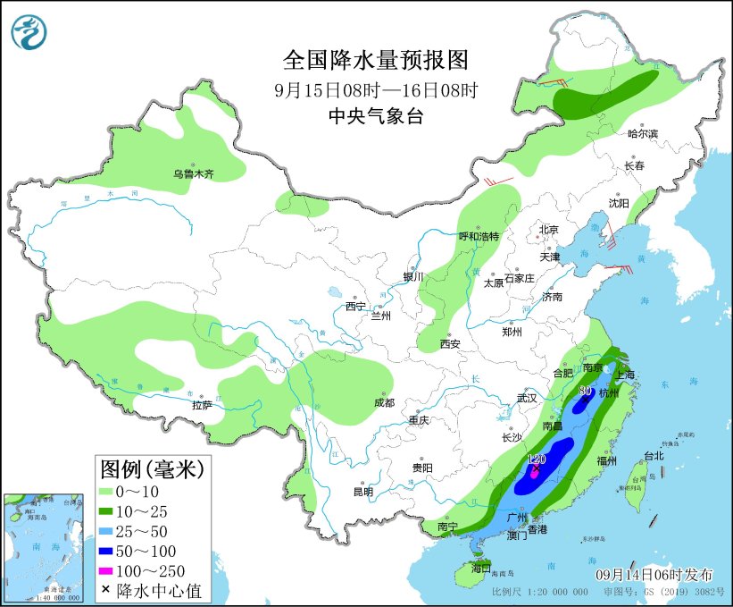 中央气象台：江南华南仍有较强降水(图3)