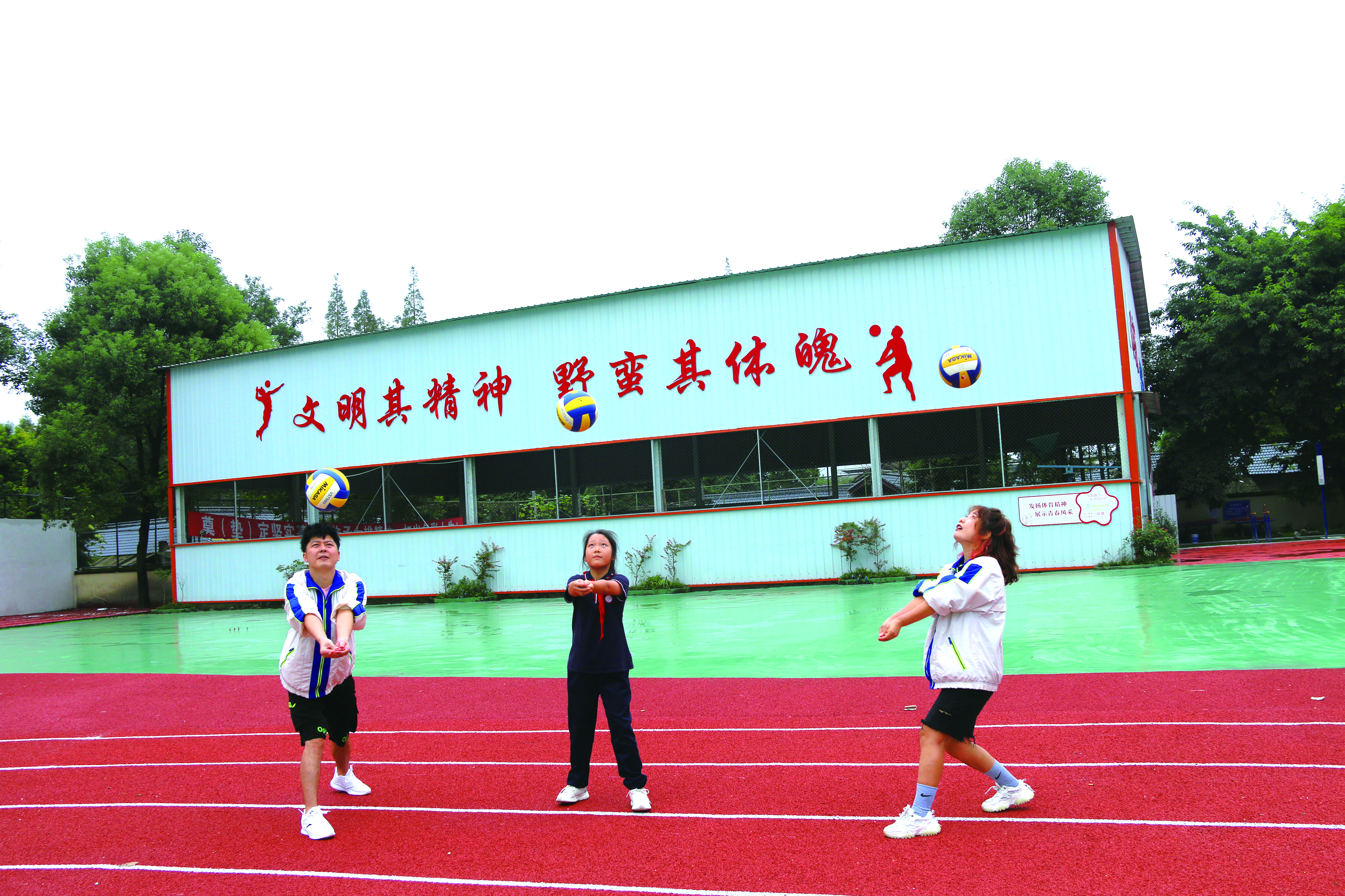 弘扬女排精神 成为更好自我——中国排球好家庭“云”展示活动激励青少年成长 (图3)
