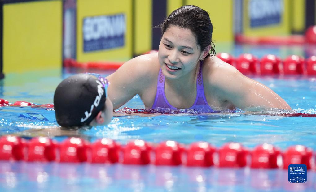 游泳――女子400米个人混合泳决赛：余依婷夺冠(图4)