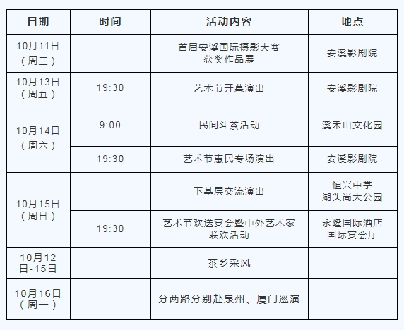 开幕在即!13个国家艺术家共襄盛会 活动亮点抢先看→(图16) 图片