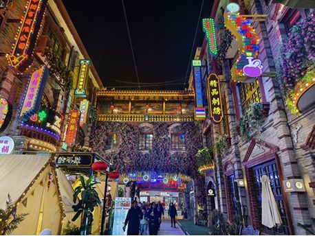 【新春走基层】美食配美景，秦都福园巷子迎八方游客