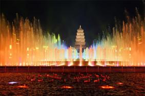 2024大雁塔北广场喷泉表演时间