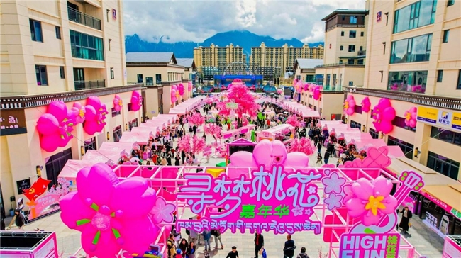 林芝第二十一届桃花节盛大开幕，全景式文旅升级擦亮“青春林芝”品牌名片(图5)