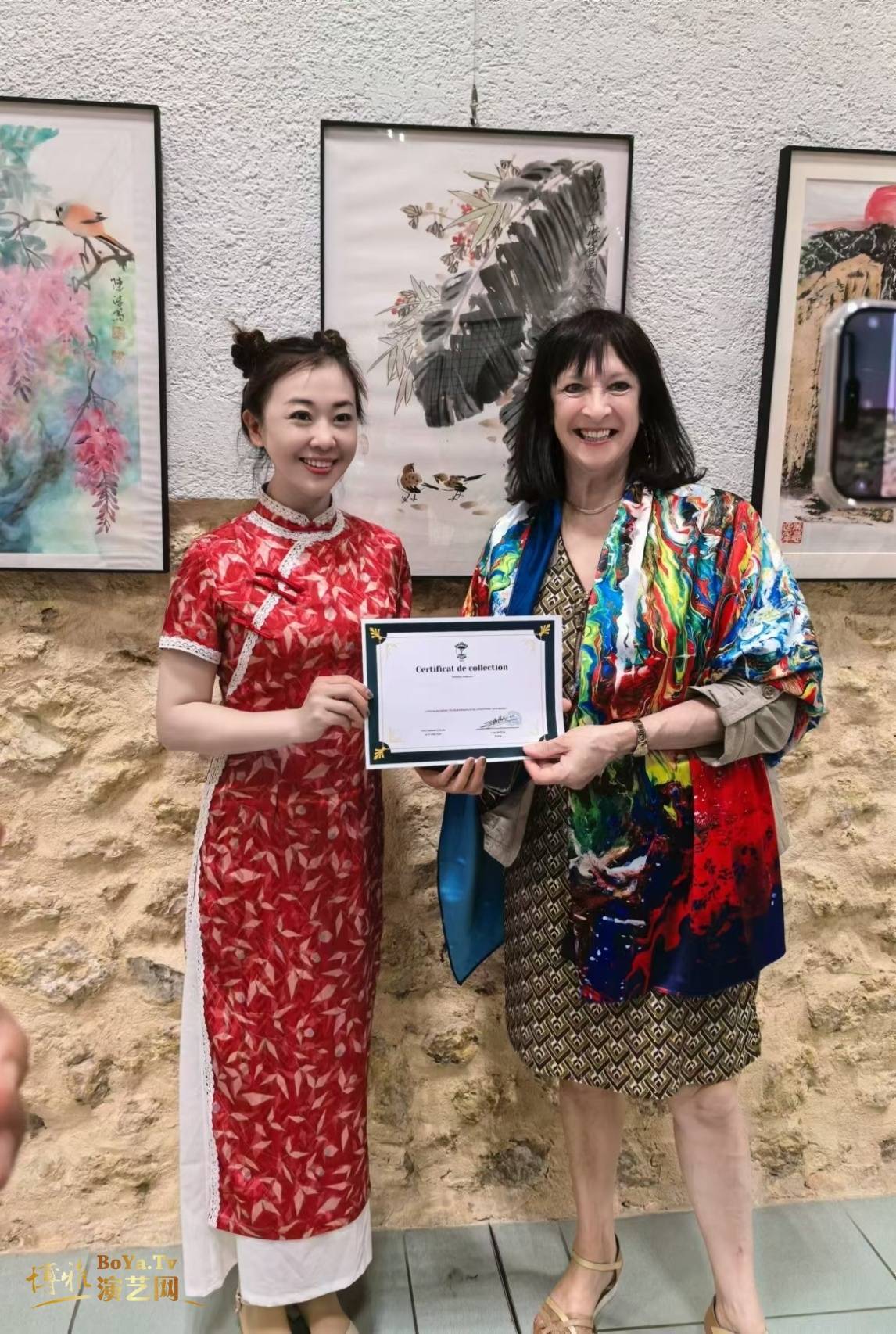 中法建交60周年｜中欧艺术对话特展，中国青年画家杨梓作品被收藏(图1)