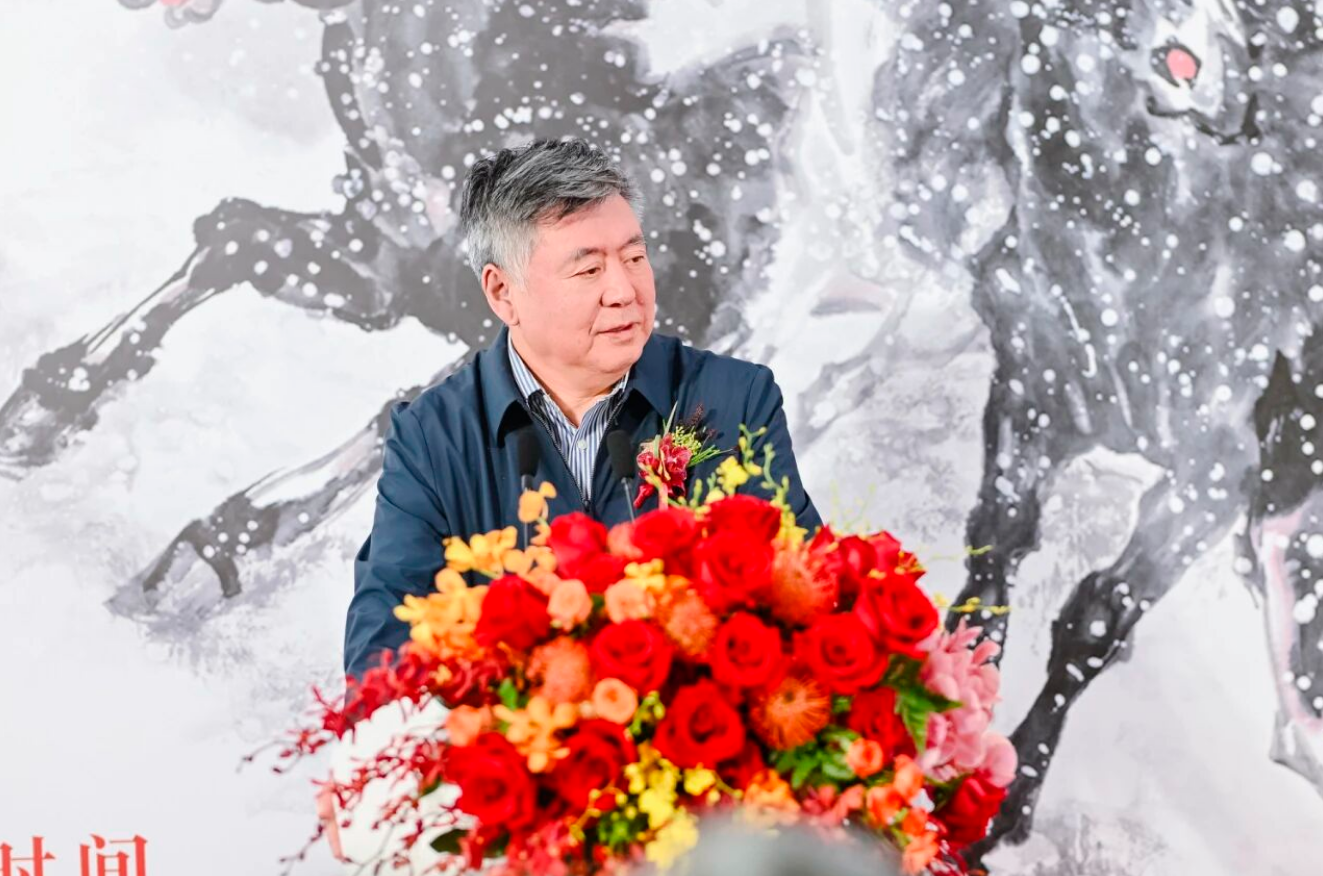 云巅驰骋 马到平安——马欣乐作品展开幕式在深圳平安金融中心隆重举行(图8)