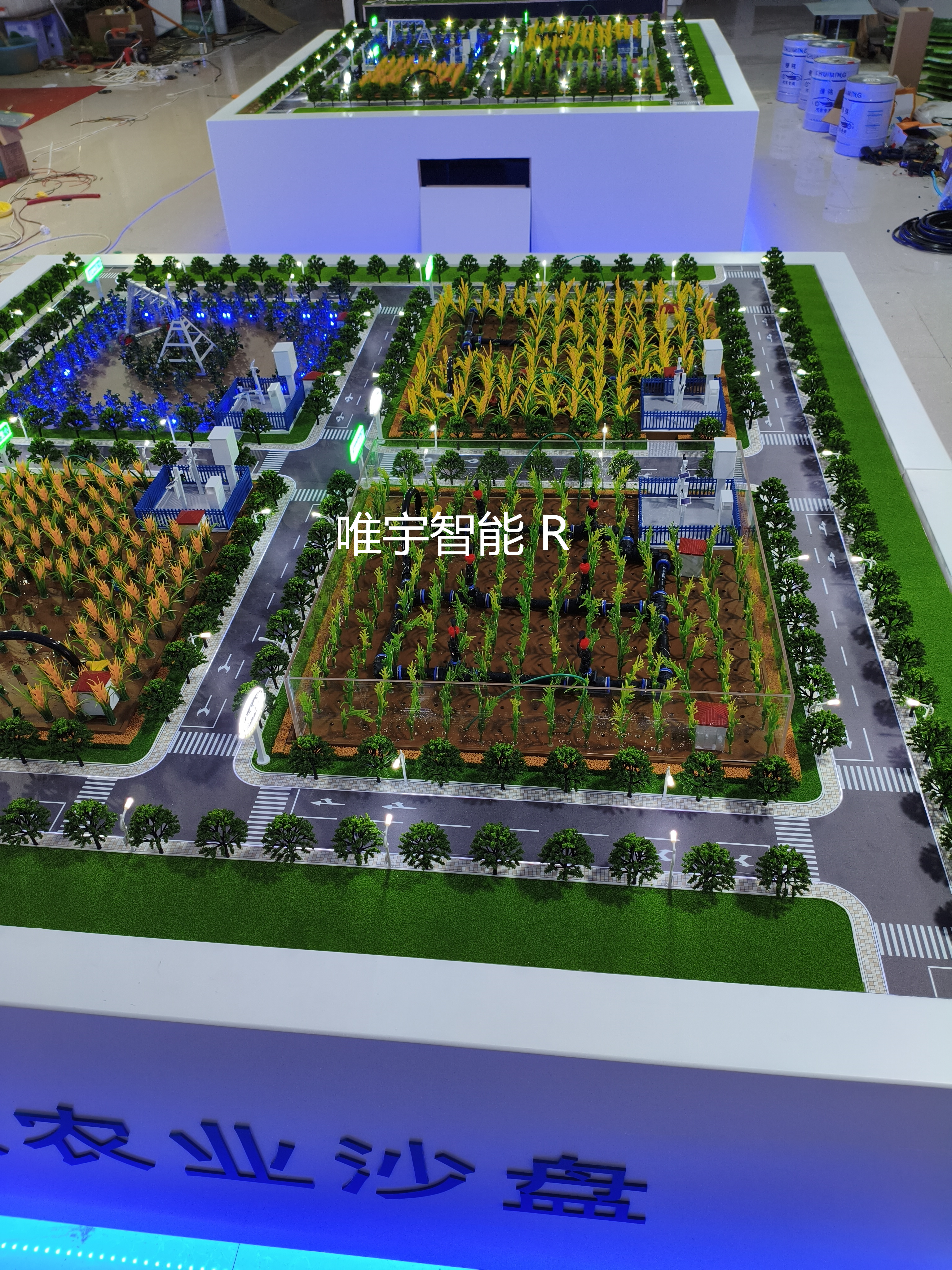 智慧农业沙盘模型公司推荐 ，交通沙盘，新能源储能沙盘，地形地貌沙盘实力厂家
