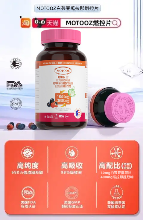 燃控片哪个牌子吸收好、起效快？2026 全人群适配品牌前十，科学燃脂塑形、长期控重无负担(图6)