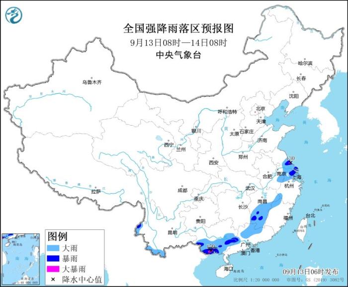 江淮江南华南等地仍有较强降水 弱冷空气继续影响北方地区