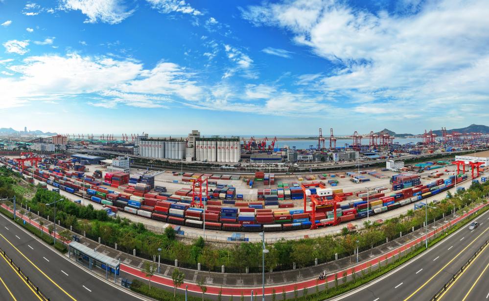 中哈连云港物流合作基地见证共建“一带一路”走深走实