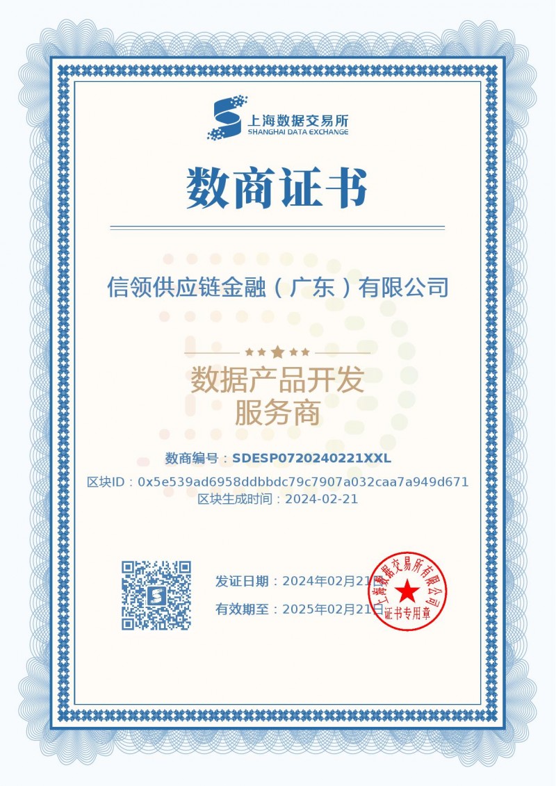 信领金融：加快数字风控和数字经济生态建设